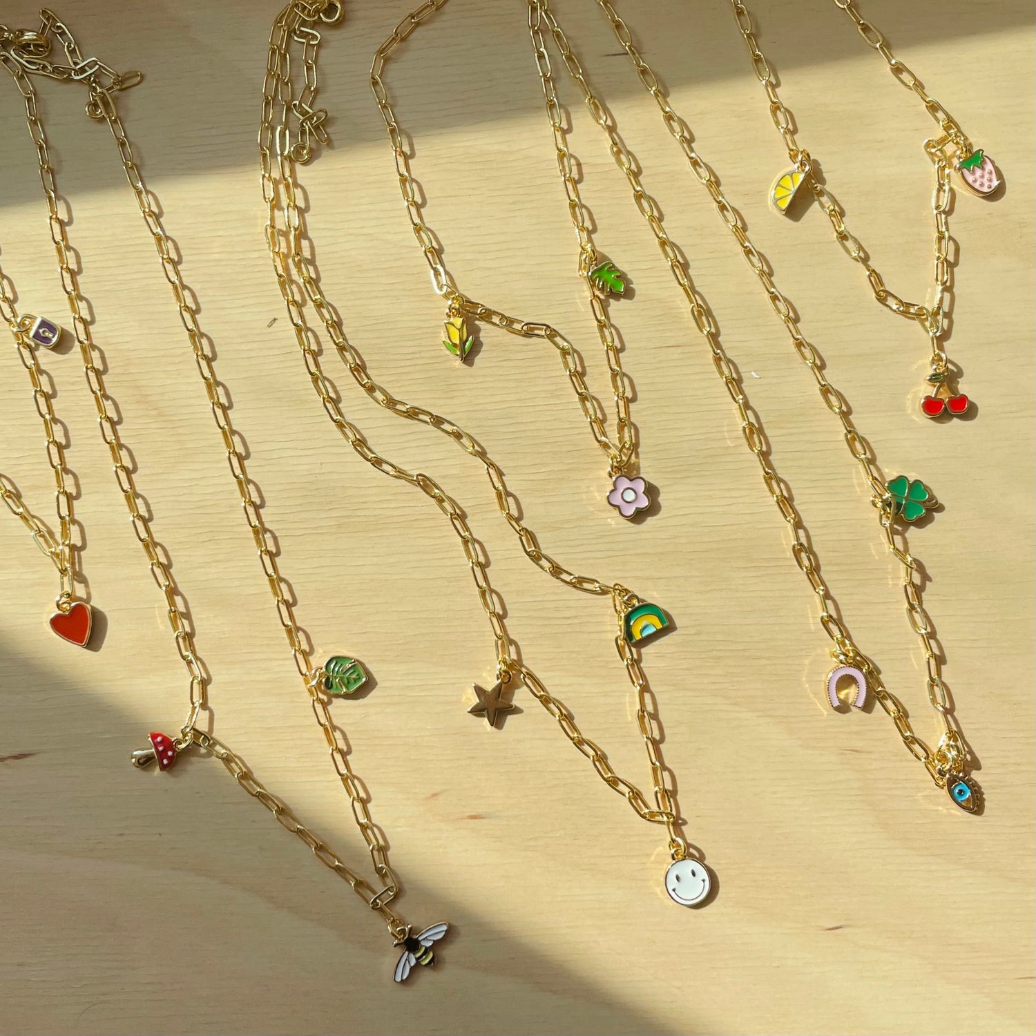 Enamel Treasures Necklaces