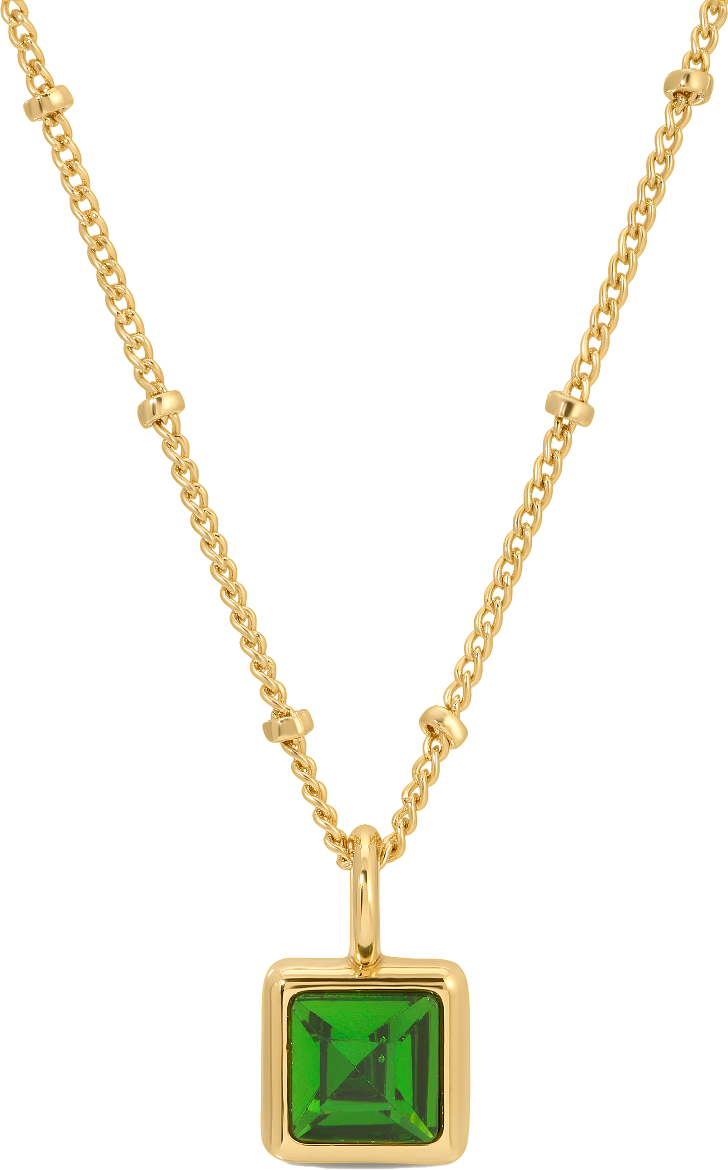 Birthstone Bottle Necklace