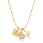 Charm Garden Necklace - Gold