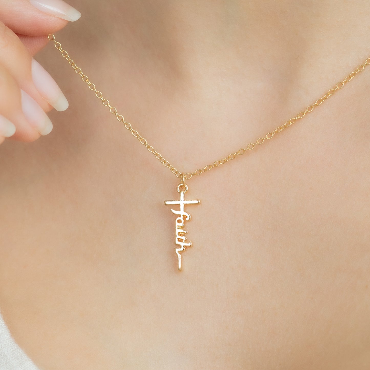 Faith Collection Necklace - Faith Can Move Mountains