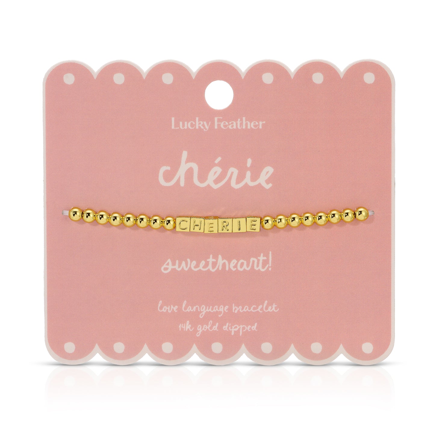'Cherie' Love Language Bracelet