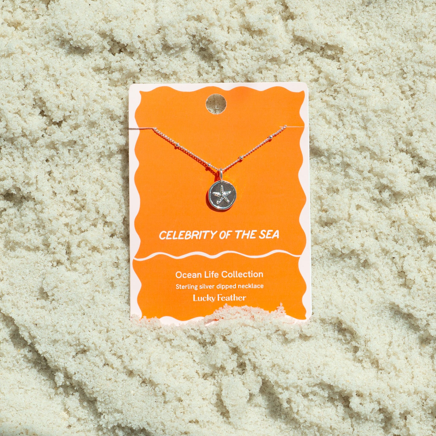 Ocean Life (new) Necklace - Silver - Starfish