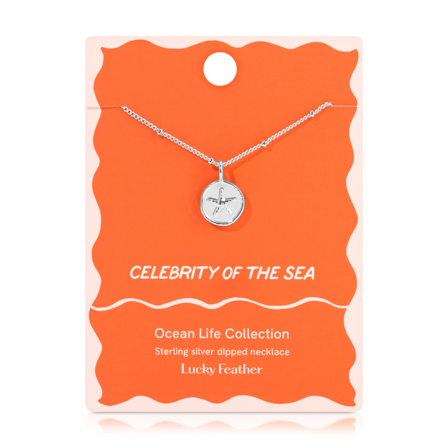 Ocean Life (new) Necklace - Silver - Starfish