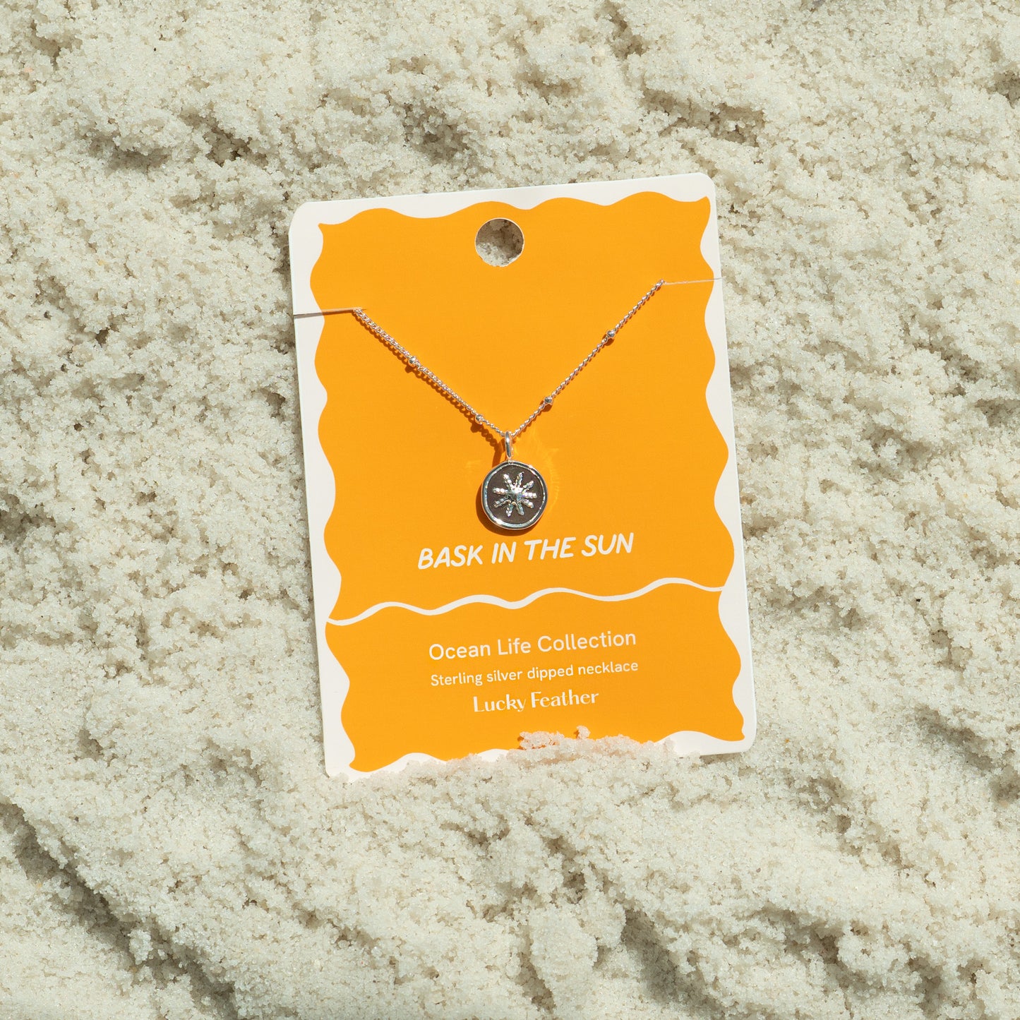 Ocean Life (new) Necklace - Silver - Sun