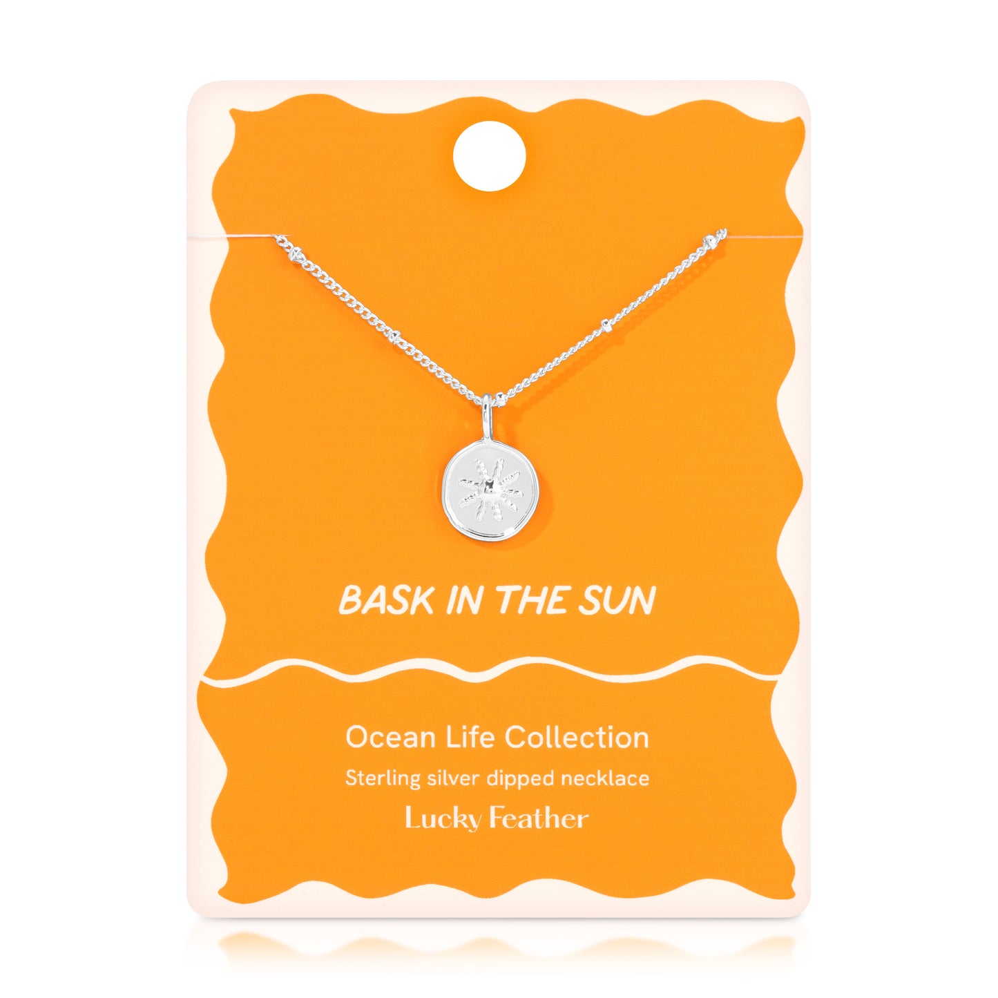 Ocean Life (new) Necklace - Silver - Sun