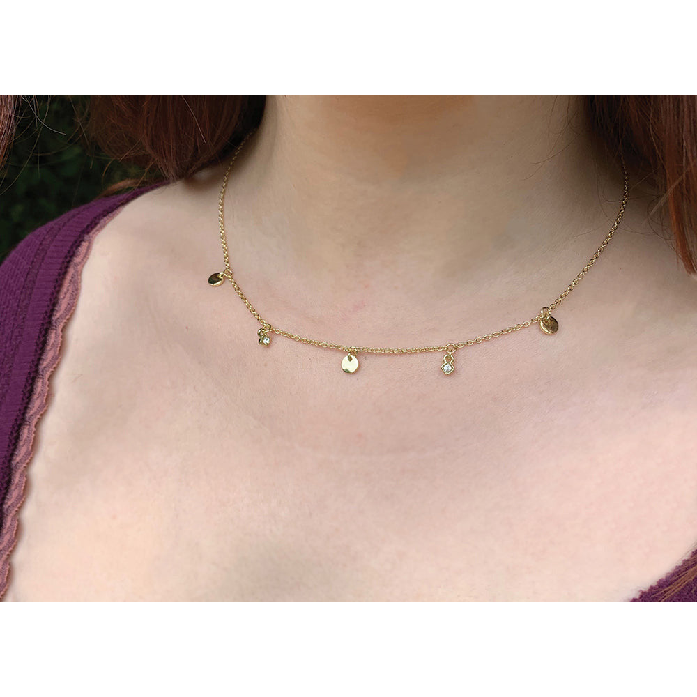 Dangle Necklace - Dots of Joy