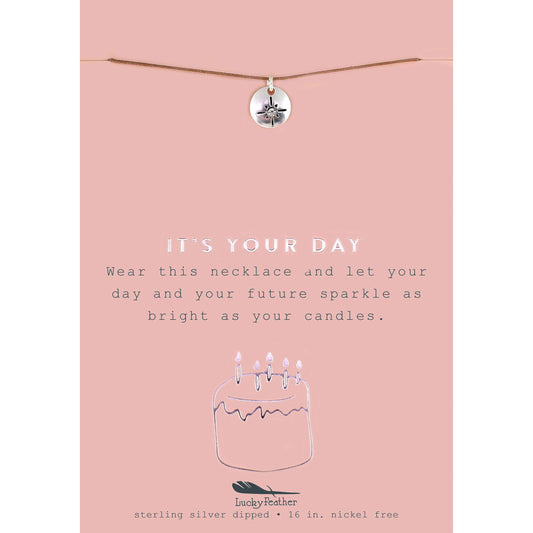 It's Your Day - Silver Starburst Necklace