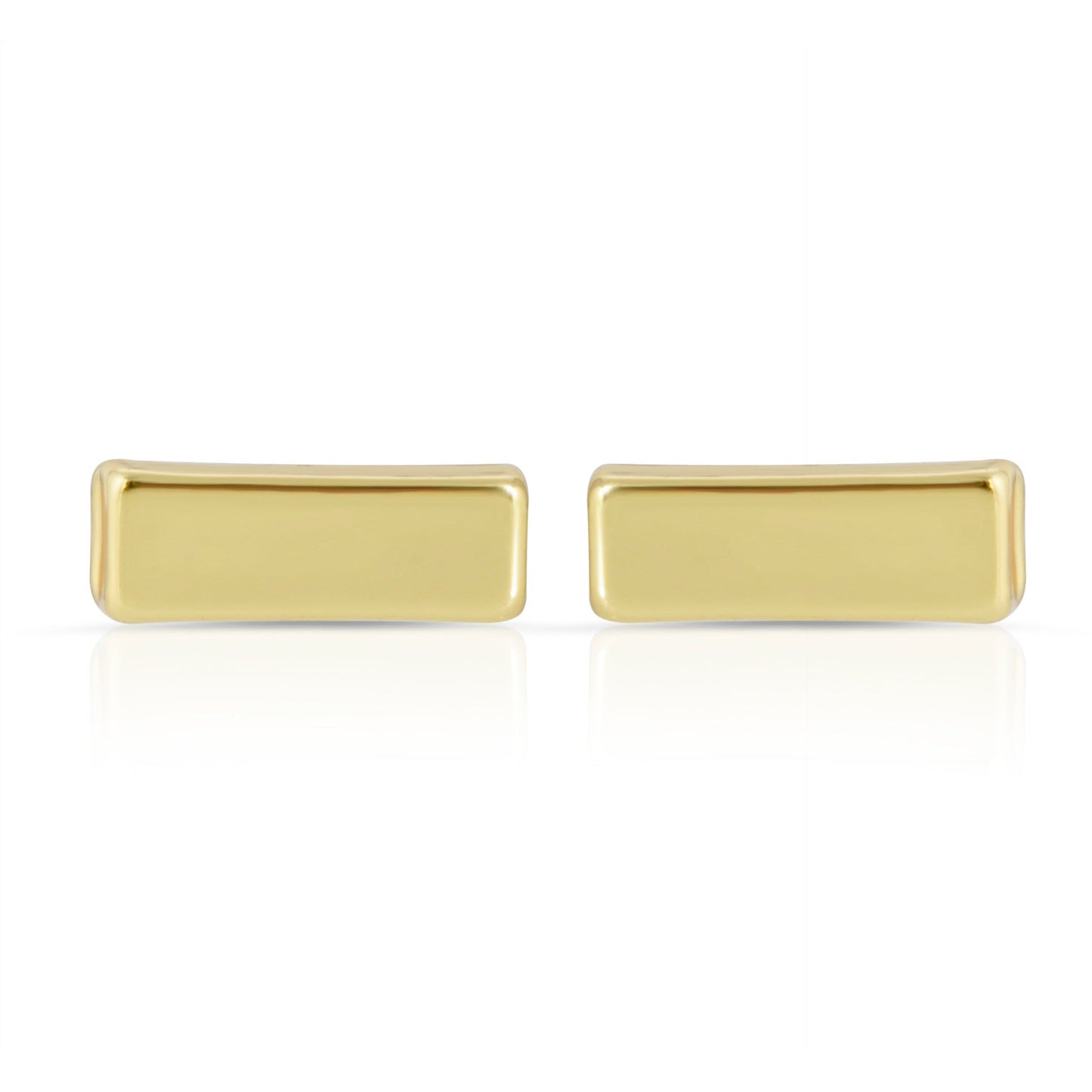 Raise the Bar - Gold Bar Earrings