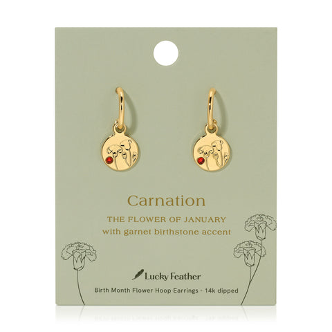 January - Carnation/Garnet