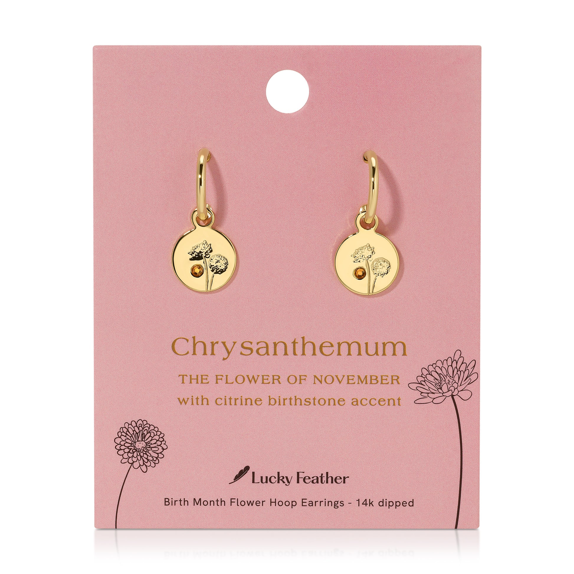 November - Crysanthemum/Topaz