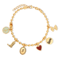 Charm Garden Bracelet - Gold