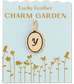 Charm Garden - Scalloped Initial Charm - Gold - Y