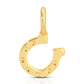 Charm Garden - Gold - Horseshoe