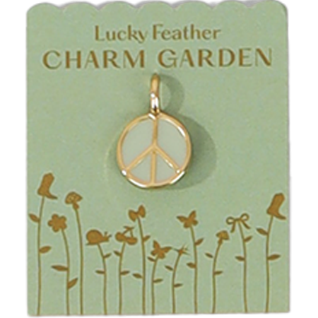 Charm Garden - Peace Charm - Gold