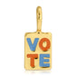 Charm Garden - Vote Charm - Gold