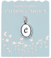 Charm Garden - Silver - Scalloped Initial Charm - C