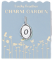 Charm Garden - Silver - Scalloped Initial Charm - O