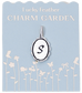 Charm Garden - Silver - Scalloped Initial Charm - S