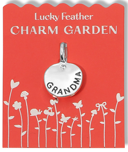 Charm Garden - Silver - Grandma