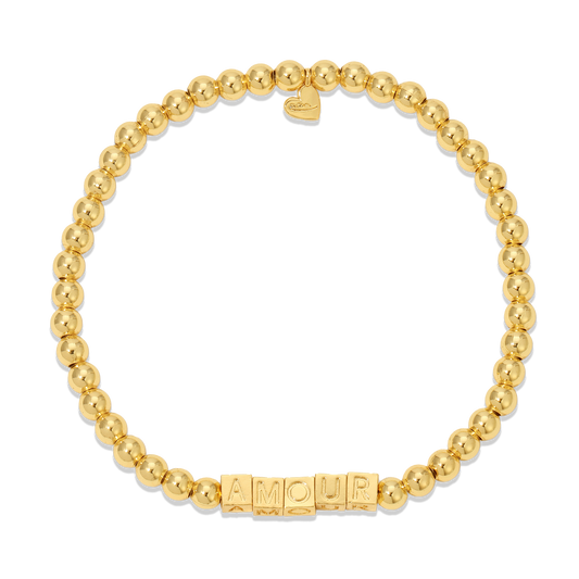 'Amour' Love Language Bracelet