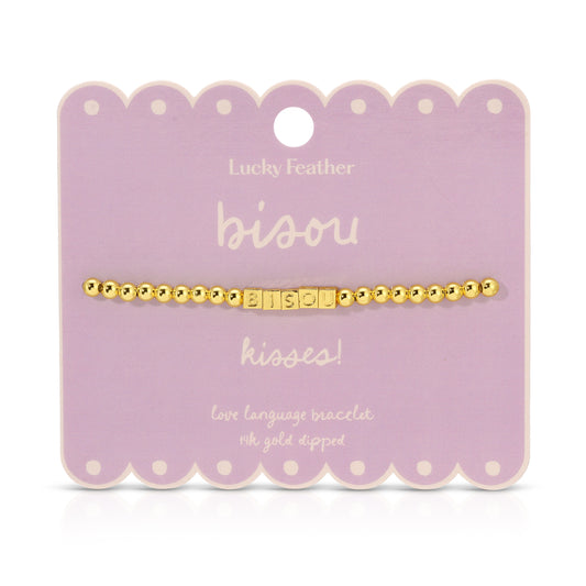 'Bisou' Love Language Bracelet