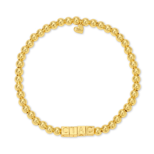 'Ciao' Love Language Bracelet