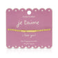 'Je T’aime' Love Language Bracelet