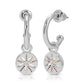 Ocean Life (new) Earrings - Silver - Sand Dollar