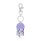Ocean Life (new) Keychain - Silver - Jellyfish