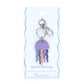 Ocean Life (new) Keychain - Silver - Jellyfish
