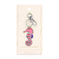 Ocean Life (new) Keychain - Silver - Seahorse