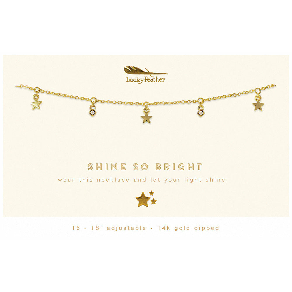 Dangle Necklace - Shine so Bright