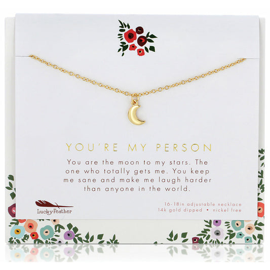 You're My Person - Necklace & Card