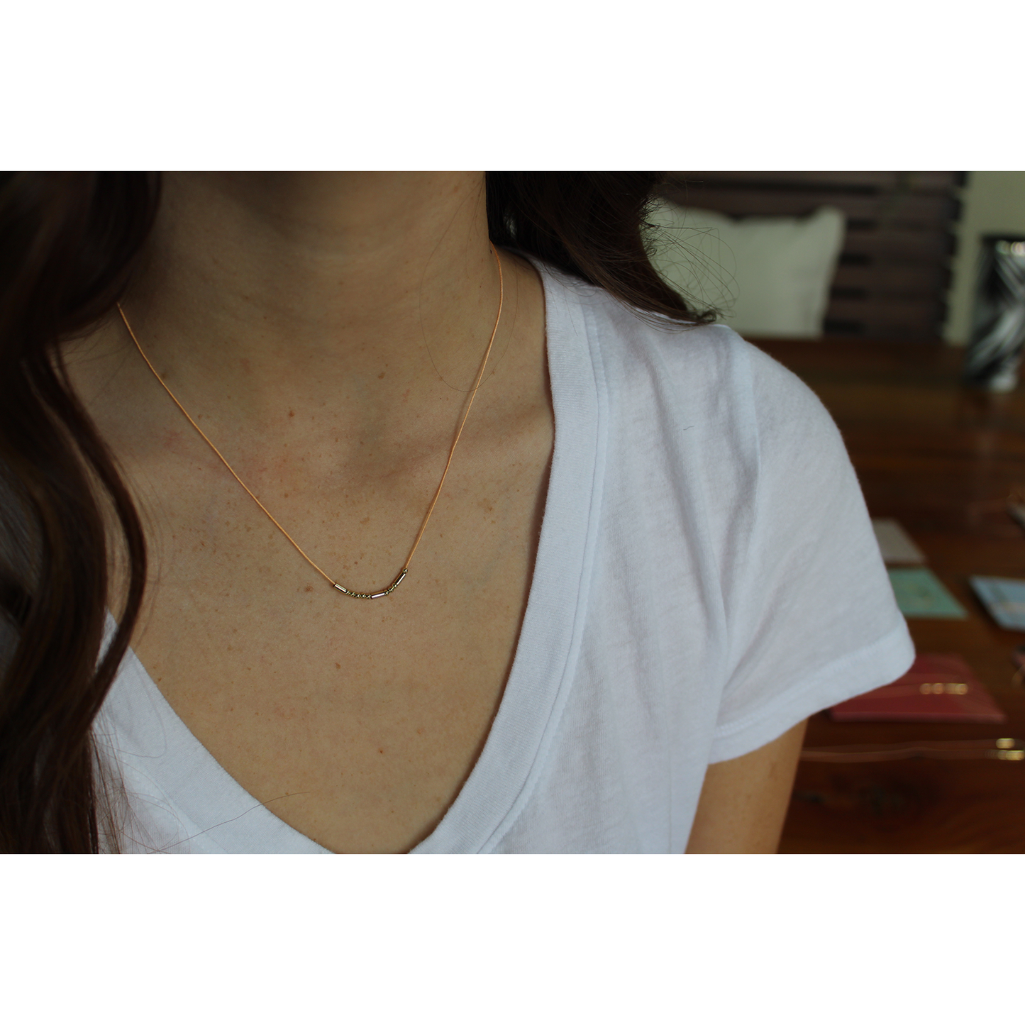 Morse Code Necklace - BFF