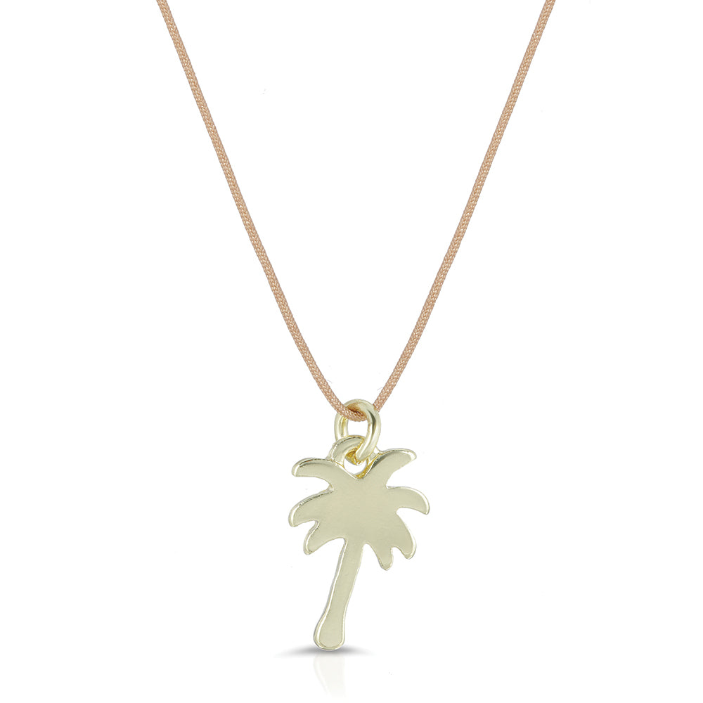 Ocean Life Necklace - Palm Tree