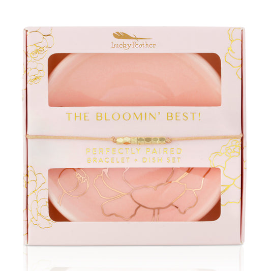 You're the Bloomin' Best - Bracelet + Dish Set