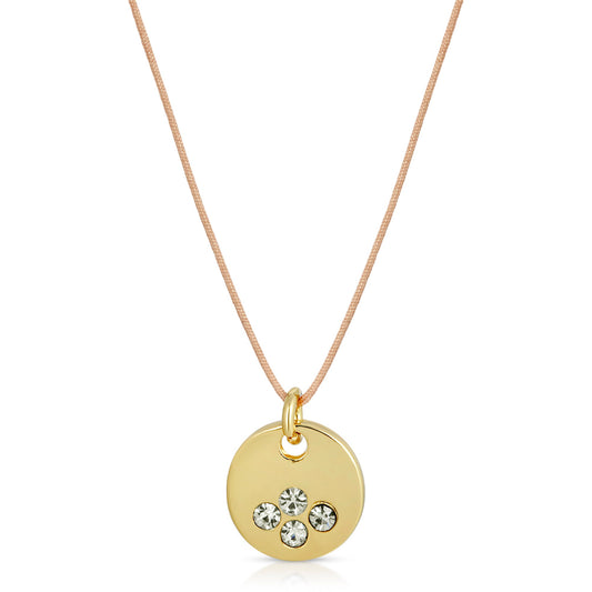 Your Time to Sparkle + Shine - Gold Sparkle Necklace